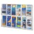 Safco® Reveal Clear Literature Displays