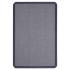 Quartet contour fabric bulletin board, 36 x×24, light blue, plastic navy blue frame