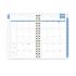 Planner, Day Designer Tile Weekly/Monthly, Blue/White Cover