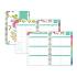 Planner, Day Designer CYO Weekly/Monthly, White/Floral, 2021