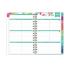 Planner, Day Designer CYO Weekly/Monthly, White/Floral, 2021