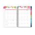 Planner, Day Designer CYO Weekly/Monthly, Navy/Floral, 2021