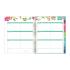 Planner, Day Designer CYO Weekly/Monthly, White/Floral, 2021