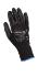 Cut protection gloves, PU coating, black