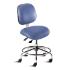 Chair EES SRS ISO 8, caster, vinyl, blue, 18 - 22"