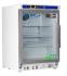 VWR® refrigerator, undercounter, glass, DR LH 4.6 cu. ft., HCUCBI0404GLH