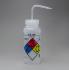 VWR® Wash Bottles, Right-to-Know, Safety-Vented, with GHS Labeling