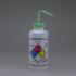 VWR® Wash Bottles, Right-to-Know, Safety-Vented, with GHS Labeling