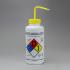 VWR® Wash Bottles, Right-to-Know, Safety-Vented, with GHS Labeling