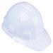 Approved safety helmets protect individuals in hazardous working environments. With size modification capabilities using pin lock or ratchet adjustments, the high quality hard hats can be tailored for individualized ergonomic fit. Choose between four and six point suspension models to accurately displace weight and reduce impact injury. The sturdy headgear is offered in various bright colors for fast and clear visibility. Select helmets incorporate a wide brim or a face guard for additional coverage.